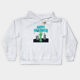 Hands emerging from the grave Kids Hoodie